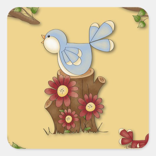 春 スクエアシール (正面)