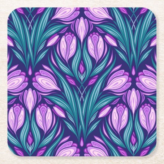 春 スクエアペーパーコースター (正面)