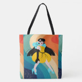 春、スタイル トートバッグ (正面)