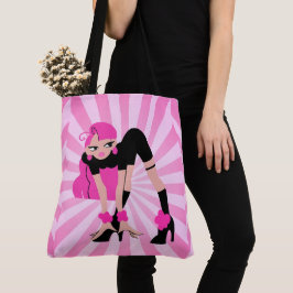 春、スタイル トートバッグ