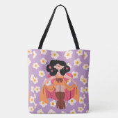 春、スタイル トートバッグ (裏面)