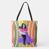 春、スタイル トートバッグ (正面)