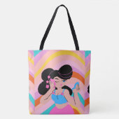 春、スタイル トートバッグ (正面)