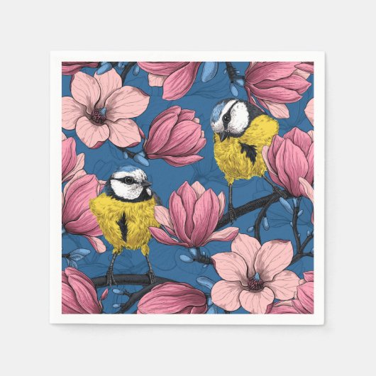 春 スタンダードカクテルナプキン (正面)