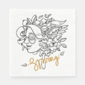 春 スタンダードランチョンナプキン (正面)