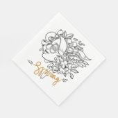 春 スタンダードランチョンナプキン (角)