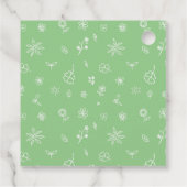 春/セントパトリックの日グリーン フェイバータグ (裏面)