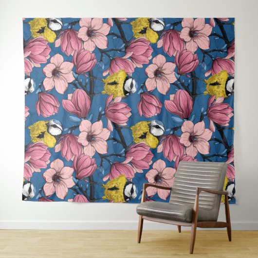 春 タペストリー (インサイチュ(横))