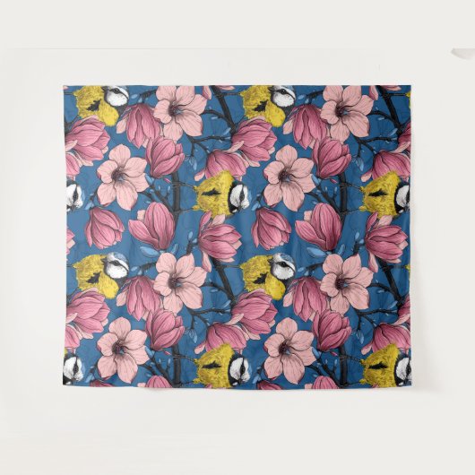 春 タペストリー (正面(横))