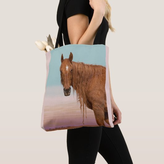 春 トートバッグ (クローズアップ)