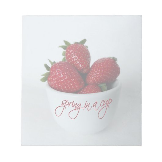 春 ノートパッド (正面)