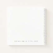 春 ノートブック (裏面)