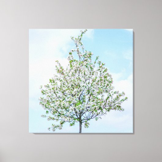 春-ハッピーイースター キャンバスプリント (正面)