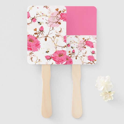 春 ハンドファン (正面&裏面)