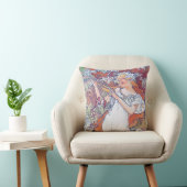 春（フォーシーズンズ）、アルフォンスミュシャ クッション (椅子)