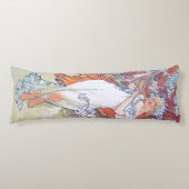 春(フォーシーズンズ)、アルフォンスミュシャ ボディピロー (正面)