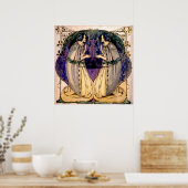 春 – フランスマクドナルド ポスター (キッチン)