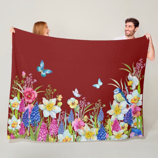 春 フリースブランケット (インサイチュ)