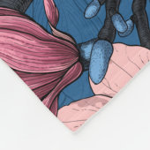 春 フリースブランケット (角)