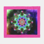 春 フリースブランケット (正面(横))