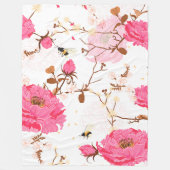 春 フリースブランケット (正面)