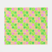 春 フリースブランケット (正面(横))