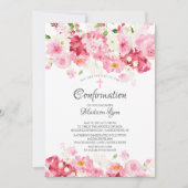 春・ブラウズ・フローラの確認 招待状 (正面)