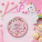 春・ブラッズ・フローラ・コミュニオン紙プレート ペーパープレート (パーティー)