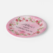 春・ブラッズ・フローラ・コミュニオン紙プレート ペーパープレート (アングル)