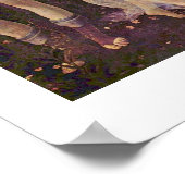 春（プリマヴェラ）バイサンドロ・ボッティチェリ ポスター (角)