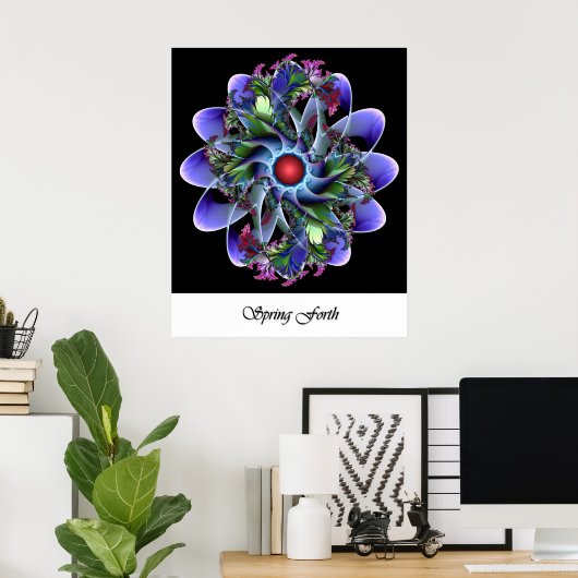 春 ポスター (ホームオフィス)