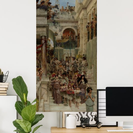 春 ポスター (ホームオフィス)