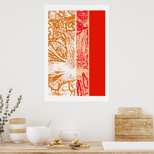 春 ポスター (キッチン)