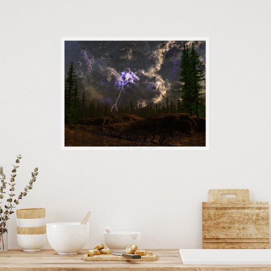 春 ポスター (キッチン)