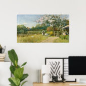 春 ポスター (ホームオフィス)