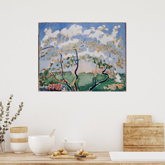 春 ポスター (キッチン)