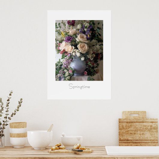 春 ポスター (キッチン)