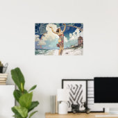 春 ポスター (ホームオフィス)