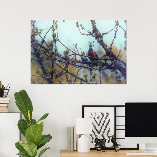 春 ポスター (ホームオフィス)