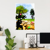 春 ポスター (ホームオフィス)