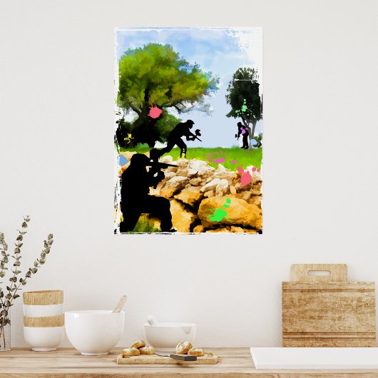 春 ポスター (キッチン)