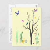 春 ポストカード (正面/裏面)