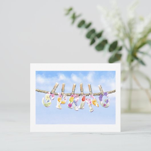 春 ポストカード (スタンド正面)