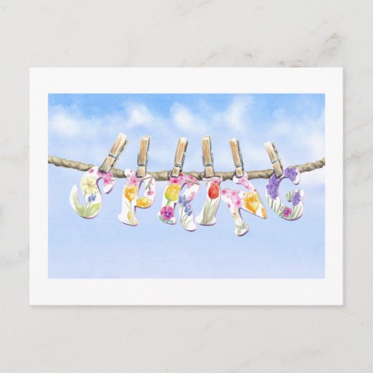 春 ポストカード (正面)