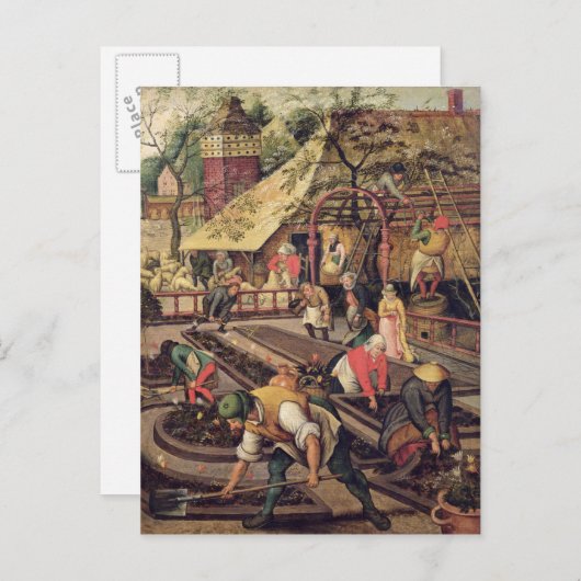 春 ポストカード (正面/裏面)