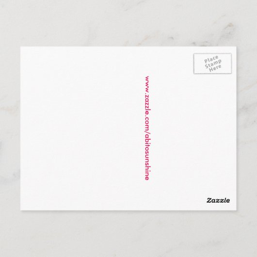 春 ポストカード (裏面)