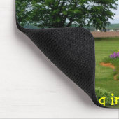 春-マウスパッド--を考えて下さい マウスパッド (コーナー)