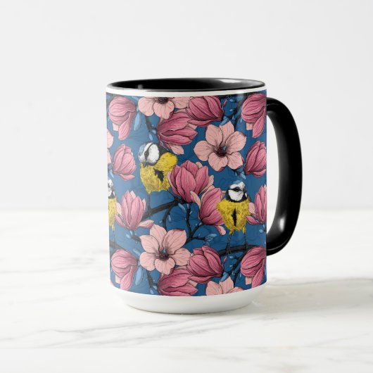 春 マグカップ (正面右)