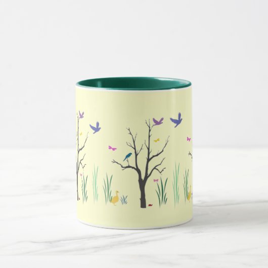 春 マグカップ (中央)