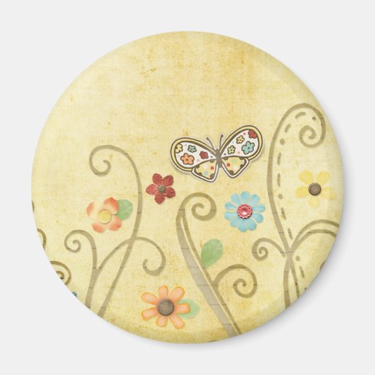 春 マグネット (正面)